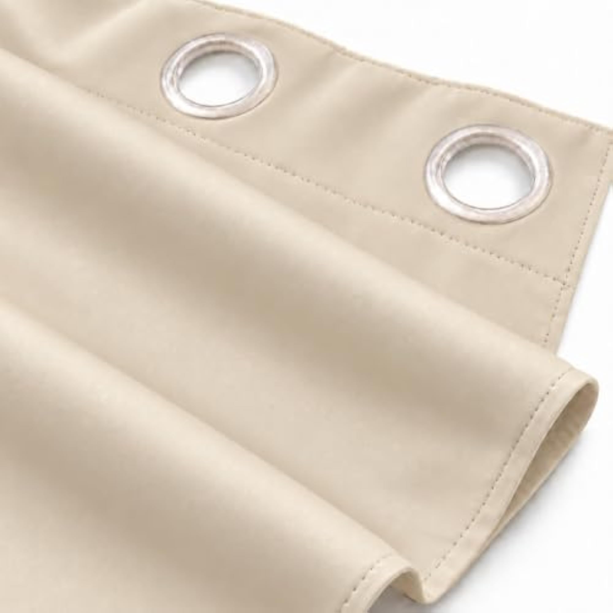 Plain Design Blackout Long Door Curtains, Elegant Home Decor