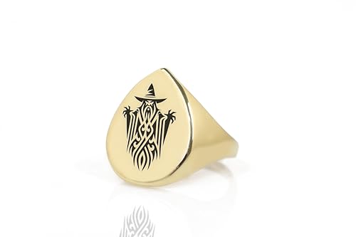Bague de sorcier en forme de poire le cadeau idéal pour rôliste
