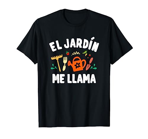 El jardín me llama Frase divertida del jardín T-Shirt