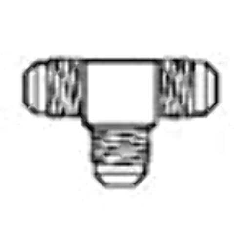 Ander Metal 3/8 X 3/8 X 1/2 Flare Tee Tr2-668