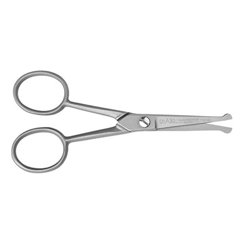 Premium Pfotenschere 10 cm Rundspitze für Hunde | Abgerundete Schere, Gebogene Klinge, Klein und Präzise | Pfotenschere in Spitzenqualität | Für alle Hunderassen geeignet Cover