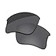 Acefrog AR Beschichtete Polarisierte Ersatzgläser für Oakley Flak Jacket XLJ Sonnenbrillen - Pitch Black