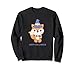 Mignon bébé renard Drôle de costume d'Halloween de dernière Sweatshirt