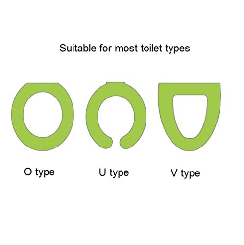 Badezimmer Weich Warme Waschbar Toilleten Sitz Abdeckungskissen Elastisches dickes wasserdichtes Toilettensitzkissen einfach zu montierender multifunktionaler Toilettenkissenbezug-C1 – Bild 4
