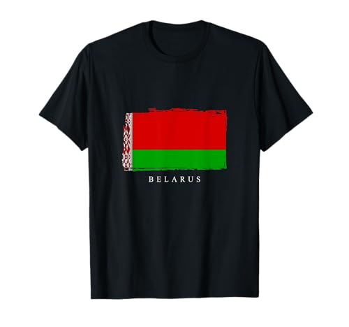 Belarus drapeau Biélorussie soviétique football Minsk T-Shirt