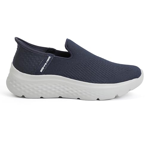 Image of Aqualite Casual Shoes for Men | Lightweight Breathable Shoes for Man Casual | Comfortable Mens Casual Shoes | Stylish Mesh Slip-On Men Casual Shoes with Foam & EVA Sole Size 6-10-