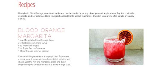 Mongibello 100% Fresh Squeezed Italian Juice (Blood Orange), Pack 3