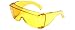 Calabria 3000 Large Square Over UV Protection in Yellow