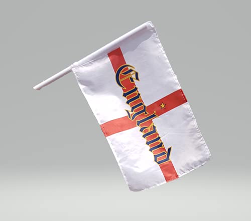 England Flags Euro 2020 2021 Twin Pack With Clips