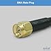 Proxicast Vandal Resistant Low Profile 4G/5G Omni-Directional Screw Mount Antenna - 10 ft Coax Lead - for Cisco, Cradlepoint, Digi, Pepwave, Sierra Wireless and Others (ANT-121-002)