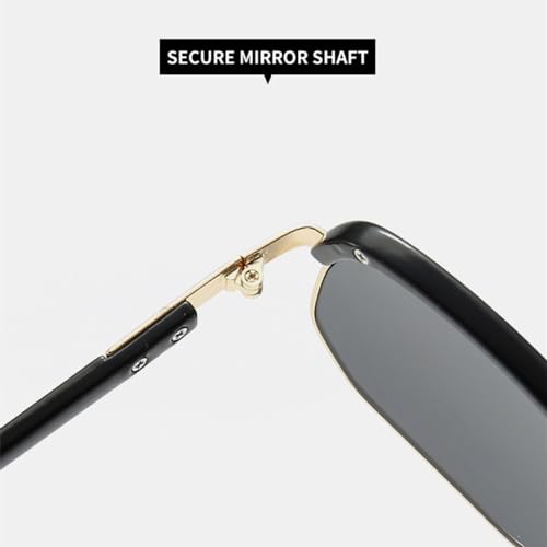 Lunettes de soleil carrées de créateur MUTYNE finition léopard rétro