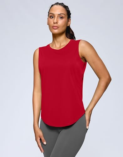 G Gradual Women's Workout Tank Tops Lightweight Sleeveless High Neck Athletic Shirts for Running Gym Tennis Pickleball2