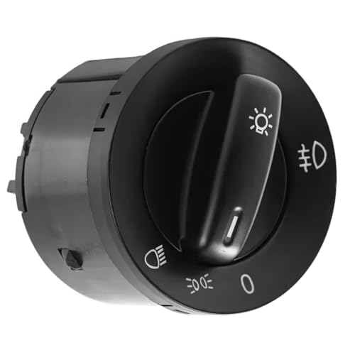 �I�[�g�w�b�h���C�g�X�C�b�` �w�b�h���C�g�R���g���[���X�C�b�`�t�H�O���C�g�m�u 1K0941431BB Compatible With For Passat B6 3C2 2005-2010 For Passat For Variant 3C5 2007-2