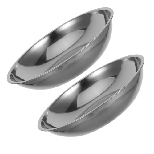 OFFSCH Food Weighting Pan Digital Bowl 25cm Stainless Steel for Kitchen and Lab