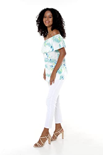 Image of Hawaii Hangover Family Matching Hawaiian Clothes, Orchid Breeze White | Family matching Hawaiian outfits, Orchid Breeze White, lightweight rayon, machine washable, tropical floral print, luaus
