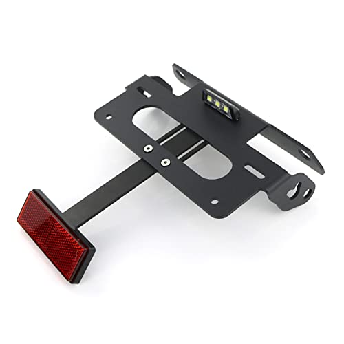 Support de plaque S1000RR en alliage robuste avec kit éliminateur de garde-boue épuré