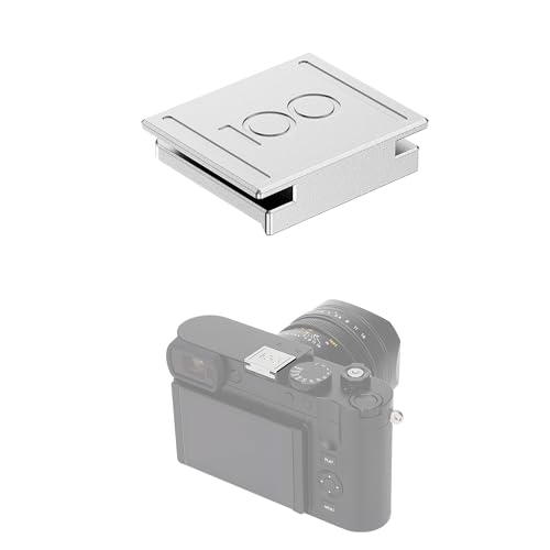JJC Hot Shoe Cover Cap for Leica Q3 43 Q Q2 Camera Accessories, Silver