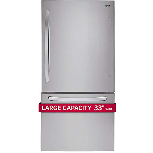 LG LDCS24223W 24 cu.ft. 2D Bottom Mount, 33" Wide, Drawer
