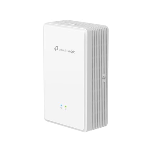 TP Link Omada EAP625GP Wall V1 Borne d'accès sans fil GPON 1GbE Wi Fi 6 2.4 GHz 5 GHz géré par le Cloud montage mural - vue 4