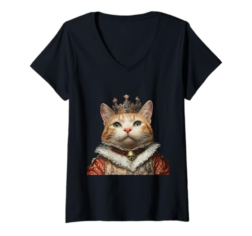 Mujer Minuet Cats - Minuet Cat Camiseta Cuello V