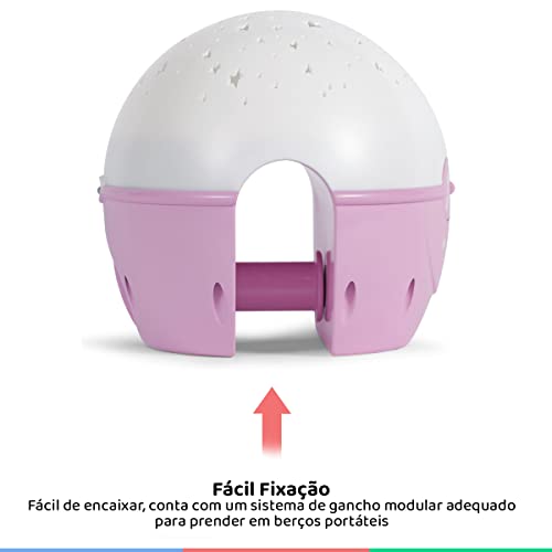 Chicco Projetor Berço Next 2 Stars Rosa Rosa