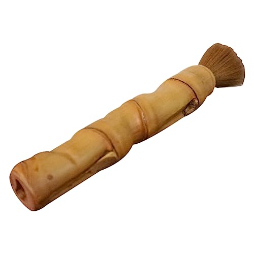 BESPORTBLE Guzheng Cleaning Brush Bristle Carbonized Bamboo Musical Instrument Cleaning Tool Durable Practical Random Style