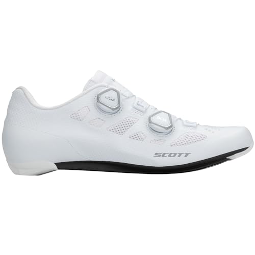 Scott Unisex Road Vertec Boa Radschuhe, White, 43