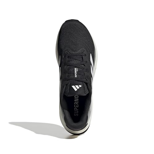 Adidas, Womens, Supernova Rise 2 Running Shoes, Black/Zero Metallic/Crystal White, 5.5, B - Medium