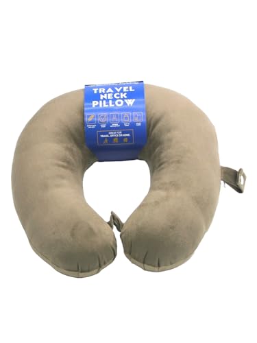 Bombay Dyeing Dark Brown Travel Neck Pillow