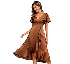 Apricot Midi-jurk met V-hals in marineblauw online kopen | P&C