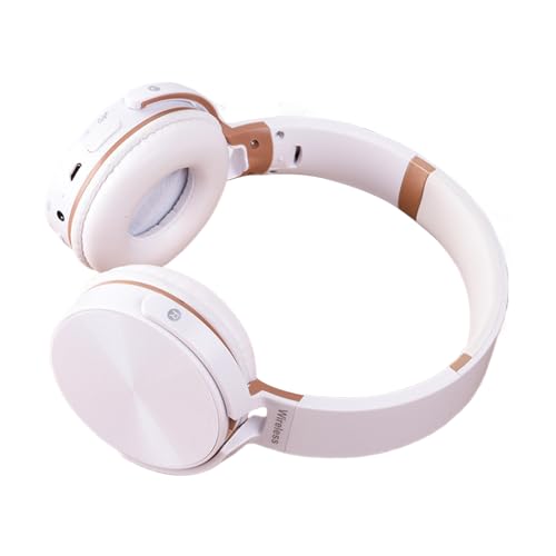 Renchey Drahtlose Über-Kopfhörer - Faltbare Stereo Musik Kopfhörer - Multifunktionaler Drahtloser,Für Fernseher Telefon Computer PC-Spiele Sport Reisen Training Arbeit