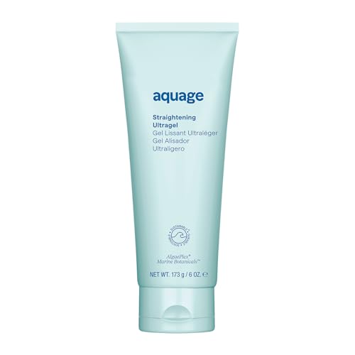 Aquage Straightening Ultragel - Zero-Hold Styling Hair Gel for Curly, Frizzy, Textured Strands -...