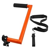 KTDRJN Weed Eater Handle,Ergonomic Trimmer Grip Weedeater Handle Extension with Bracket Clamp Adjustable Lawn Trimmer Handle Grip for Lawn Care Landscaping Yard Trimming Edging