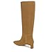 Vince Womens Harlan Tall Fashion Boot Sahara Suede 8 M
