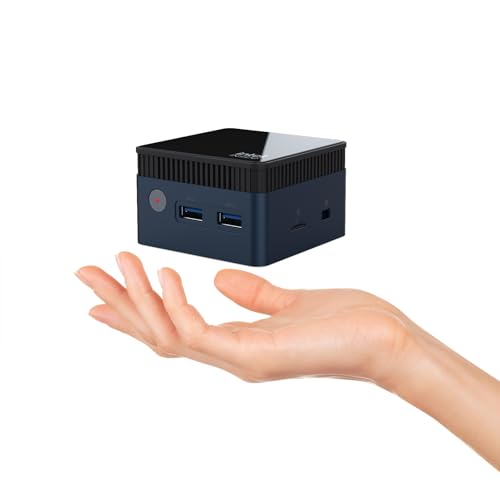 Image of MOREFINE M6S N100 Mini PC, 12th Gen Alder Lake N100 (4C /4T, Up to 3.4Hz) 12G LPDDR5 500G NVME SSD Mini Computer, Micro Desktop Computer Support Dual Display /USB3.2 /2.4 /5G Wi-Fi