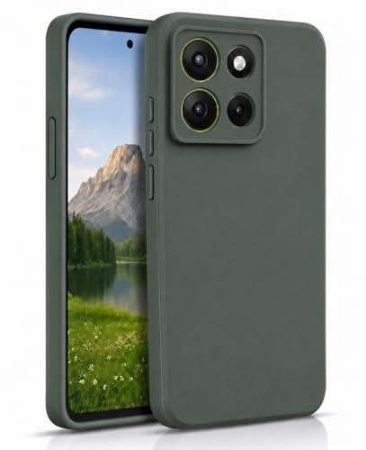 Image of FIRST MART Matte Silicone Back Cover for Motorola G37 - Green