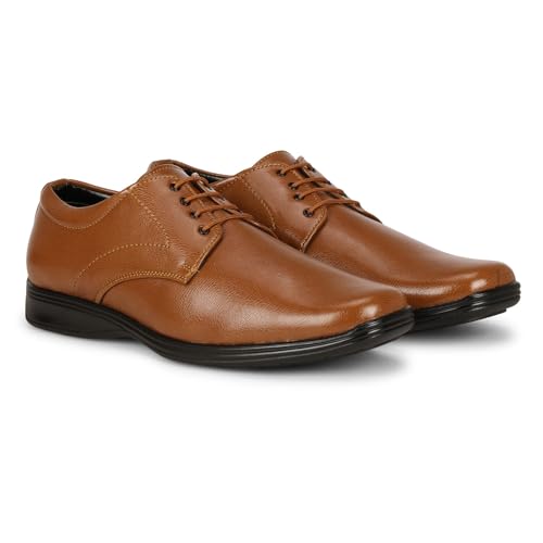 Image of Wenzal Men's Synthetic Lace Up Office wear Comfortable Formal Shoes | Casual Shoes for Men| Royal Look Shoes for Men