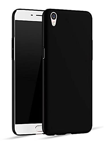 Image of Mobile Back Cover Case for Oppo A37 (Silicone Case|CameraProtection|Black SC1510)