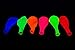 DirectGlow UV Neon Fluorescent Blacklight Reactive Glow Party Balloons (25)