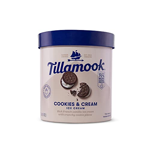 Tillamook 67105 Cookies And Cream Ice Cream cover