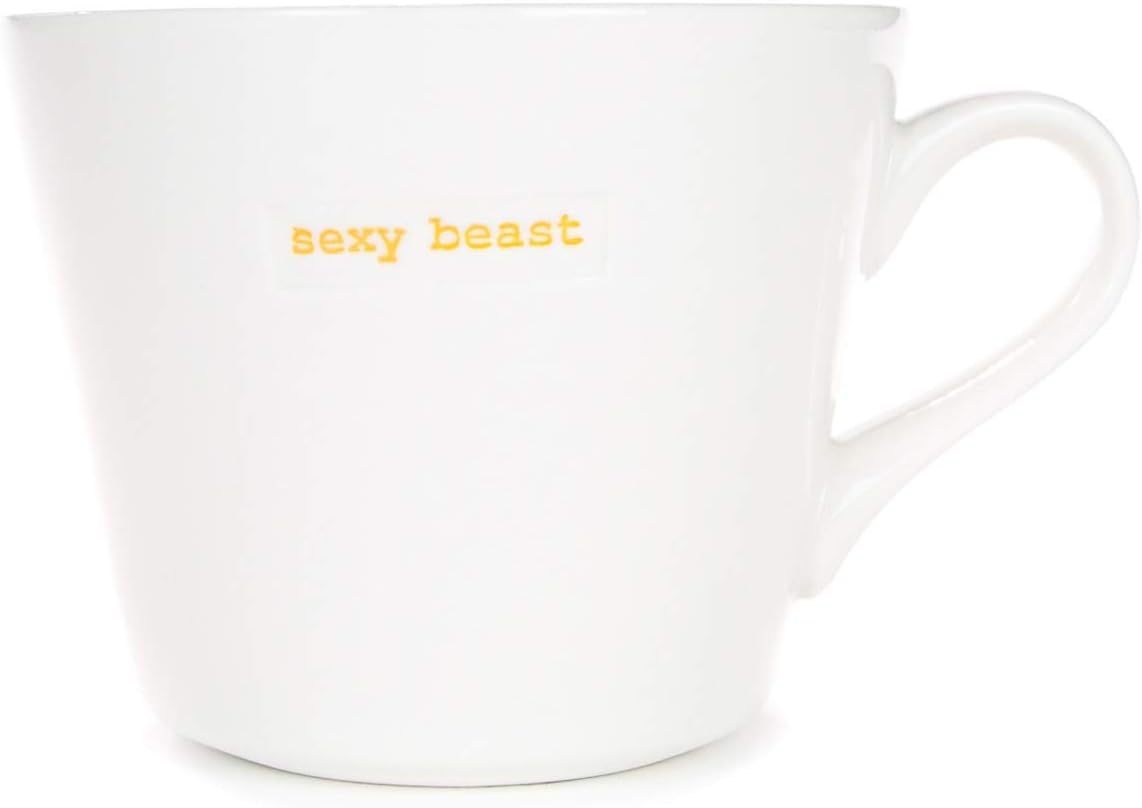 White ‘sexy beast’ Mug