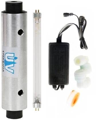 Nandi HomeZ UV Chamber + UV LAMP + UV Choke (AC) and Connectors - RO Purifier Spares-image-3