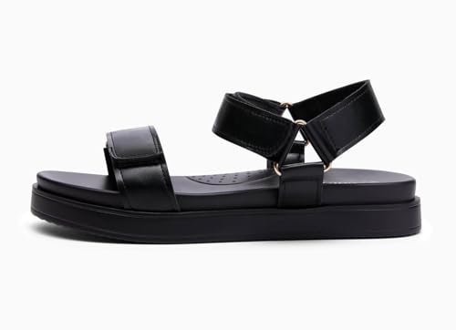 Image of Coutgo Women's Arch Support Adjustable Strap Flat Sandals