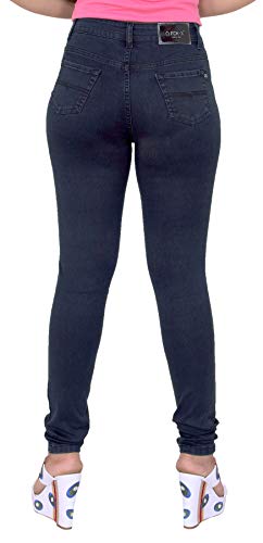 Image of FCK-3 Stretchable Denim Pencil Fit Regular Fit High Waist Jeans for Women