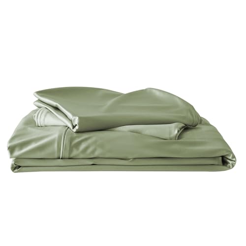 Hailyuwl Satin Fitted Sheet Twin Size 75