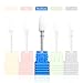 Produktbild Keramik Nail Bohrer, River See Elektrischer Nagelfräser Bits für Acryl Nägel, Sicherheit Nagelhaut Clean Gel entfernen, 3/81,3 cm Schaft Größe für, (Körnung: MEDIUM)