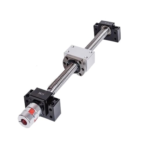 Metal Ball Screw nut end Processing 4pcs SBR12UU Slider Blocks with Ball Screw Kit 2pcs SBR12 Linear Guides +1pcs SFU1204 1050-1400mm Ball Screw(1250mm)