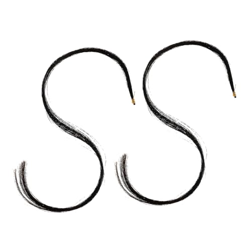 VANZACK 2 Bundles Hair Accessories for Instrument Repair Durable Black Hairs for Replacement and present Use