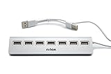 HUB USB: Espandi le porte USB del tuo computer con l’HUB USB Nilox, l'elegante HUB USB da scrivania con base antiscivolo
