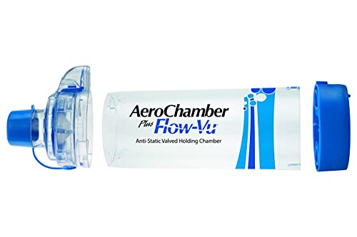 AeroChamber - Plus Flow-Vu Abstandshalter mit Mundstück